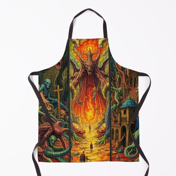 Item preview, The Denizen Demons of Hell a Hellscape cool design designed and sold by Vintage Designs +.