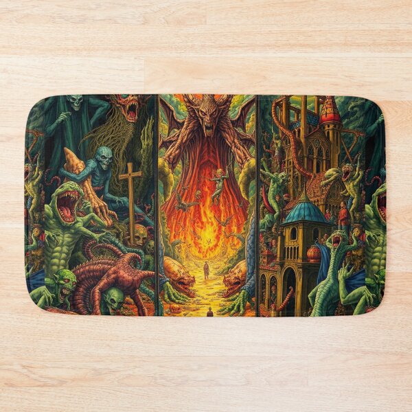 Item preview, The Denizen Demons of Hell a Hellscape cool design designed and sold by Vintage Designs +.