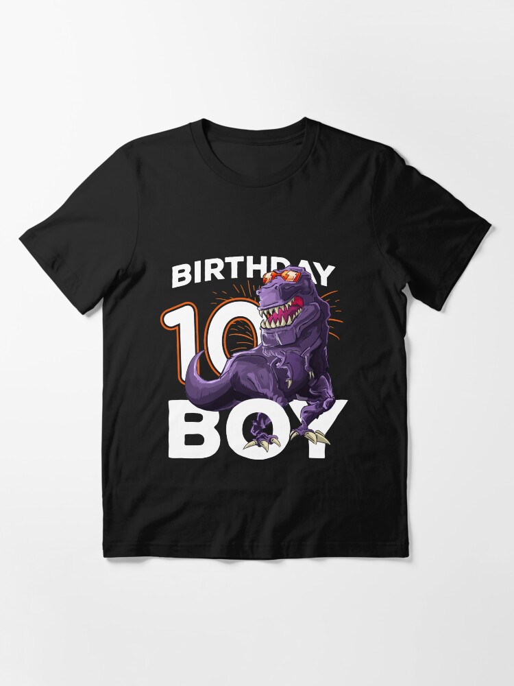 t rex birthday shirt