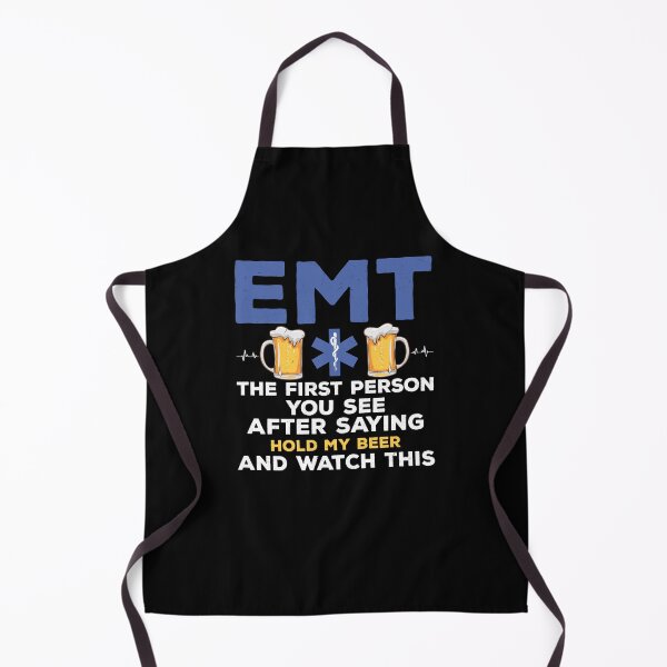 Item preview, EMT The First Person You See First Aid Paramedic designed and sold by Artee79.