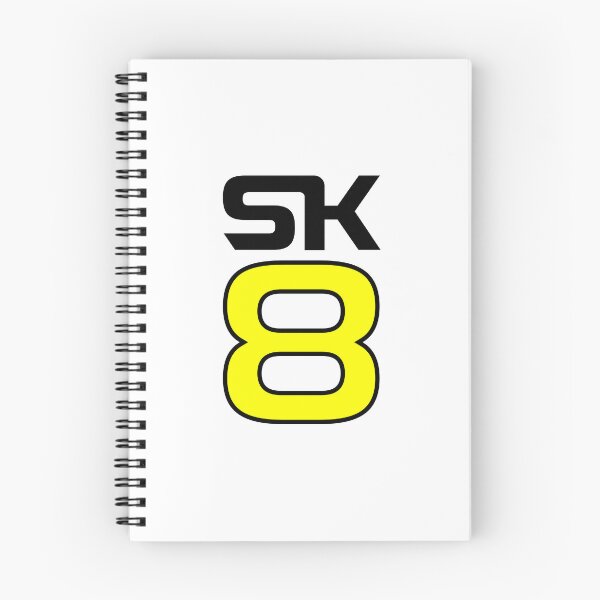 Item preview, SK8 Logo Electric Yellow Black Outline designed and sold by JohnnyVillas.