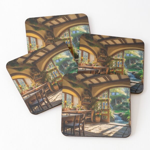 Item preview, Garden Tavern at the Edge of the Enchanted River designed and sold by BlareBlare.