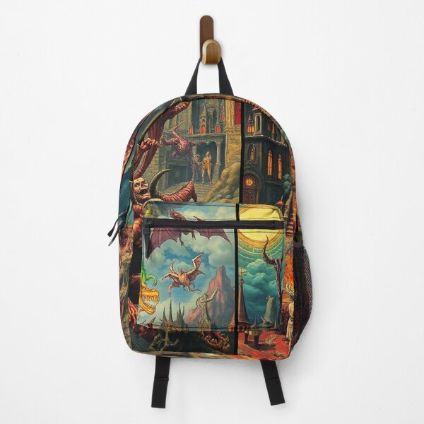 Item preview, The Denizen Demons of Hell a Hellscape cool design designed and sold by Vintage Designs +.