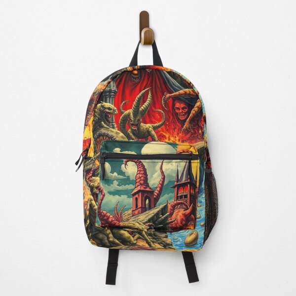 Item preview, The Denizen Demons of Hell a Hellscape cool design designed and sold by Vintage Designs +.