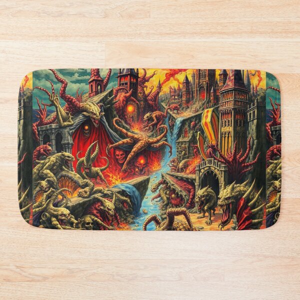 Item preview, The Denizen Demons of Hell a Hellscape cool design designed and sold by Vintage Designs +.