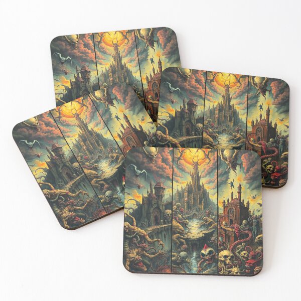 Item preview,  The Denizen Demons of Hell a Hellscape cool design designed and sold by Vintage Designs +.
