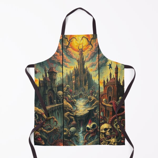 Item preview,  The Denizen Demons of Hell a Hellscape cool design designed and sold by Vintage Designs +.