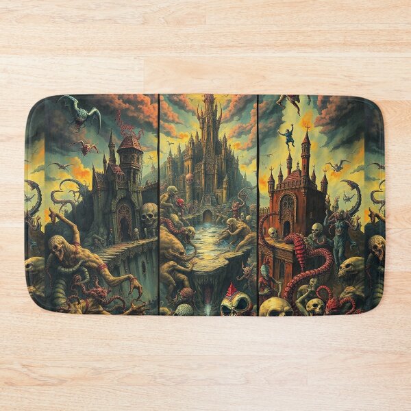 Item preview,  The Denizen Demons of Hell a Hellscape cool design designed and sold by Vintage Designs +.