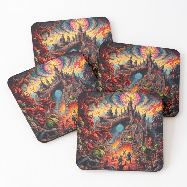 Item preview,  The Denizen Demons of Hell a Hellscape cool design designed and sold by Vintage Designs +.