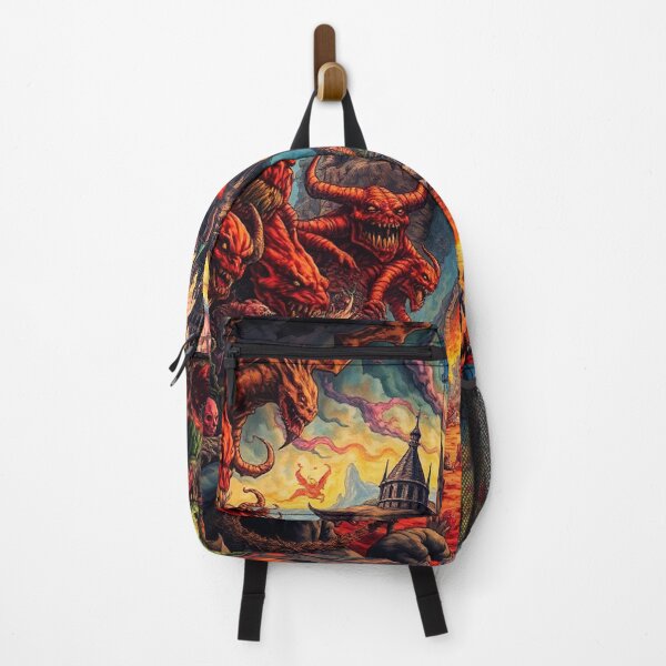 Item preview, The Denizen Demons of Hell a Hellscape cool design designed and sold by Vintage Designs +.