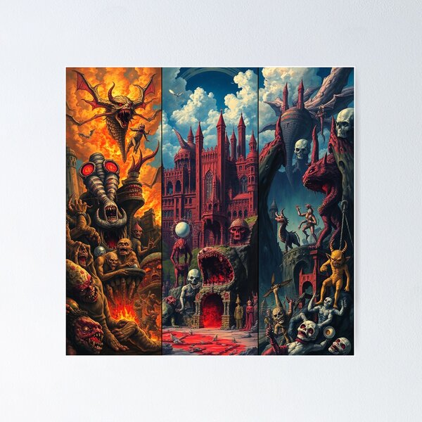 The Denizen Demons of Hell a Hellscape cool design
