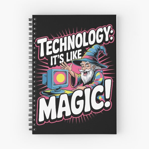 Item preview, Technology It's Like Magic designed and sold by 89BLACK.