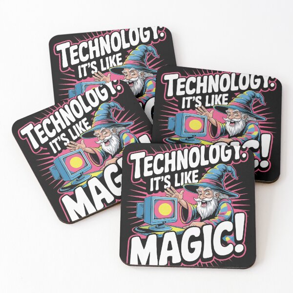 Item preview, Technology It's Like Magic designed and sold by 89BLACK.