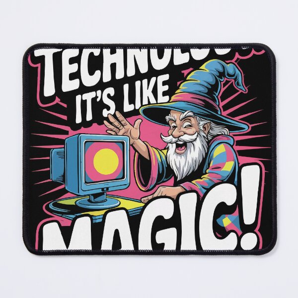 Item preview, Technology It's Like Magic designed and sold by 89BLACK.
