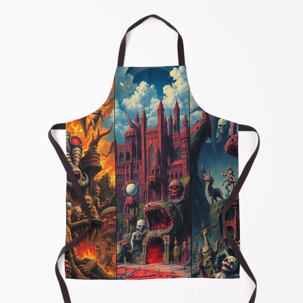 Item preview,  The Denizen Demons of Hell a Hellscape cool design designed and sold by Vintage Designs +.