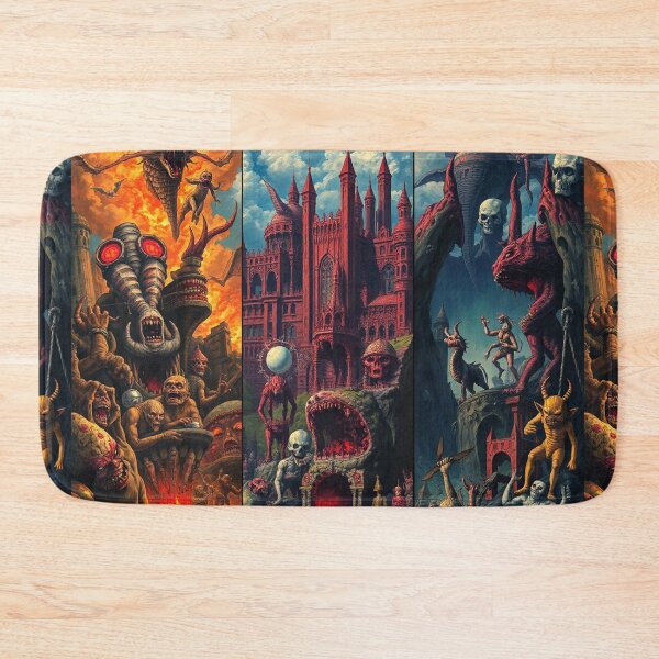 Item preview,  The Denizen Demons of Hell a Hellscape cool design designed and sold by Vintage Designs +.