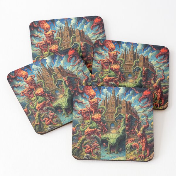 Item preview, The Denizen Demons of Hell a Hellscape cool design designed and sold by Vintage Designs +.
