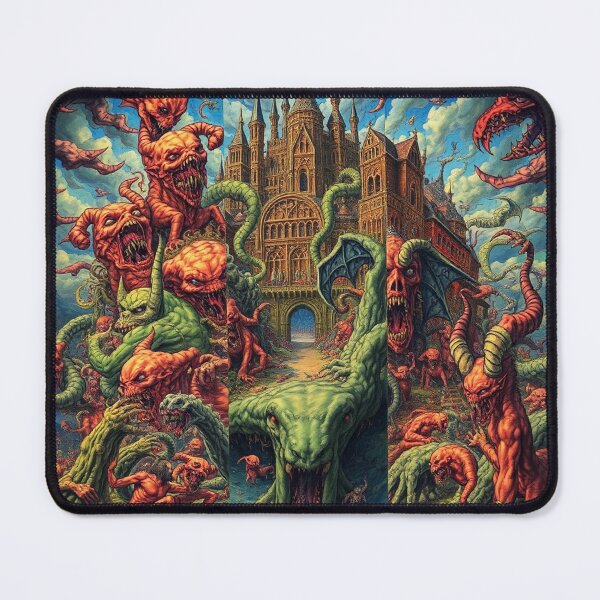 Item preview, The Denizen Demons of Hell a Hellscape cool design designed and sold by Vintage Designs +.