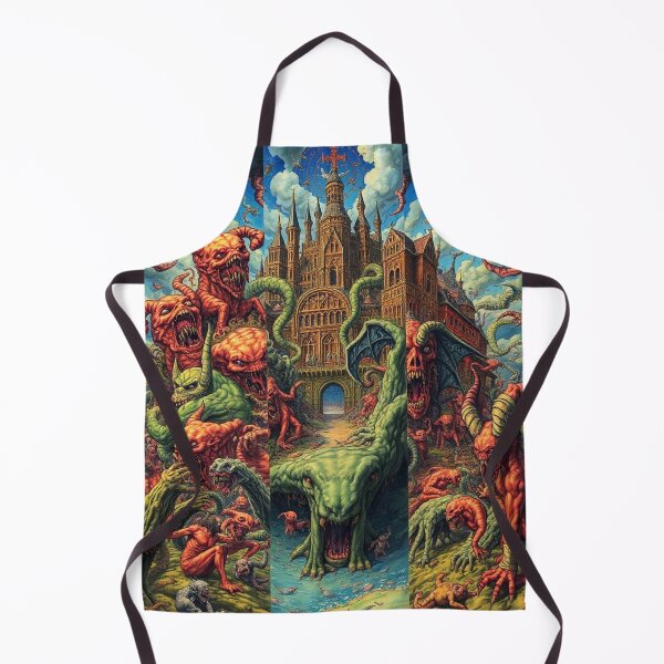 Item preview, The Denizen Demons of Hell a Hellscape cool design designed and sold by Vintage Designs +.