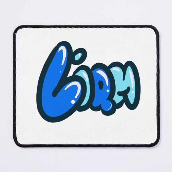 Item preview, Liam Top 100 popular boys and men name Blue graffiti bubble letters Personalized Custom Name gift ideas for Liam designed and sold by Artonmytee.