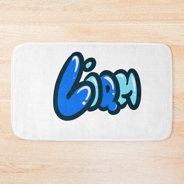 Item preview, Liam Top 100 popular boys and men name Blue graffiti bubble letters Personalized Custom Name gift ideas for Liam designed and sold by Artonmytee.