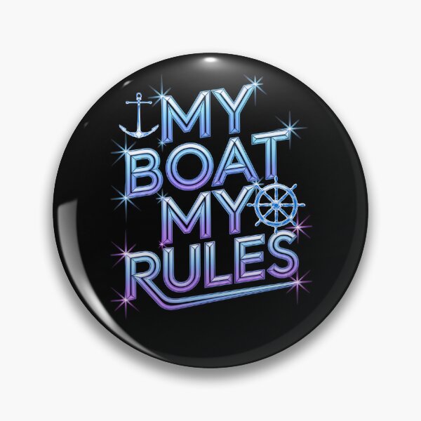 Artikelvorschau, My boat, my rules - cool boat design entworfen und verkauft von ReneMM.