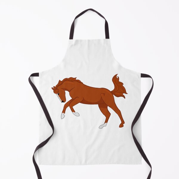 Item preview, Bucking Chestnut - Horse Art designed and sold by Art By Drina.
