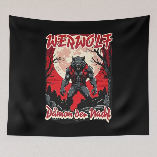 Item preview, Werewolf demon of the night. designed and sold by ReneMM.