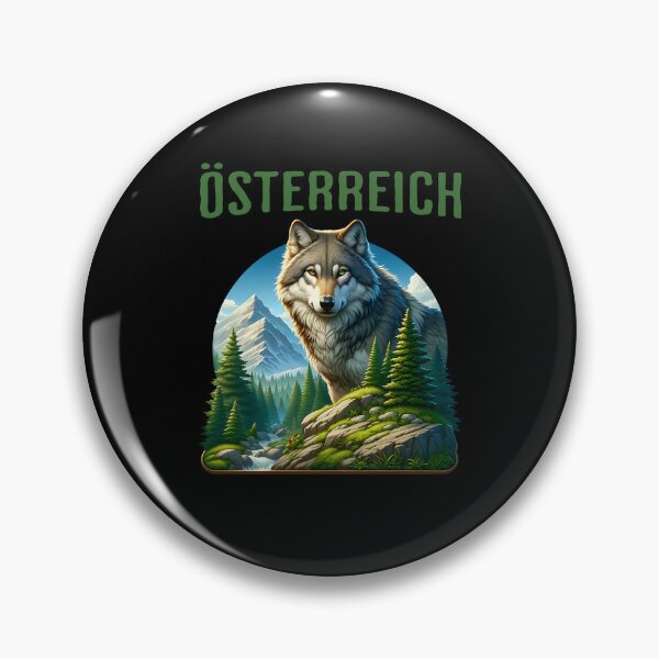 Item preview, Beautiful Austria Wolf Design designed and sold by ReneMM.
