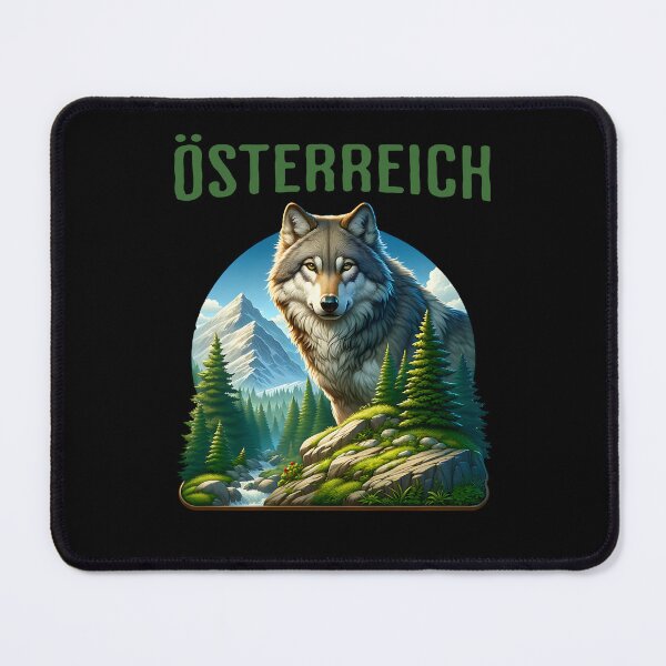 Item preview, Beautiful Austria Wolf Design designed and sold by ReneMM.