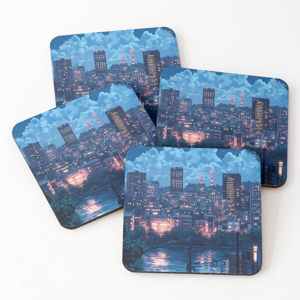 Item preview, Lofi City Art: Relaxing Urban Background designed and sold by bapupa.
