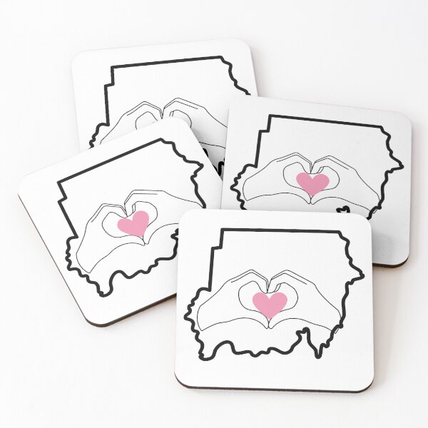 Item preview, حب السودان - يدان على شكل قلب داخل خريطة السودان designed and sold by Yaso studio .