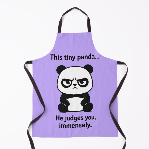 Item preview, judgy panda designed and sold by TSQ.