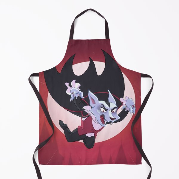 Item preview, Anthropomorphic vampire wolf leaping under the moon designed and sold by Nayla-art.