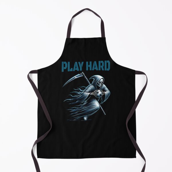 Item preview, Play Hard - The Grim Reaper Plays Football designed and sold by ReneMM.