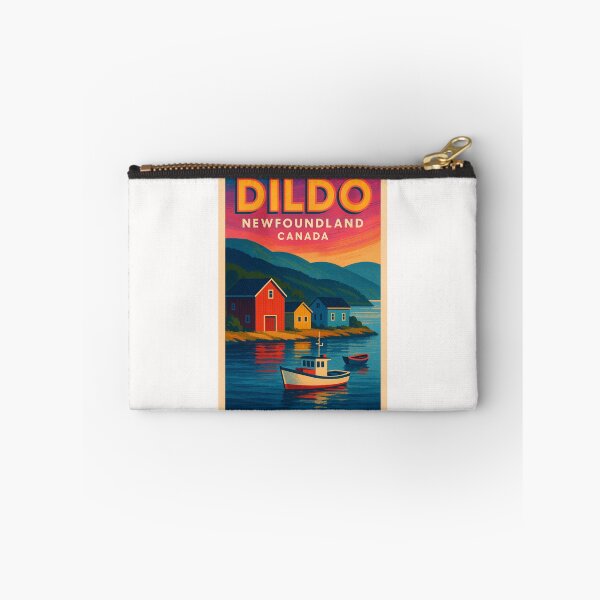 Item preview, Dildo Newfoundland Canada Fishing Village Waterfront with Boats and Cabins designed and sold by Places On Earth.