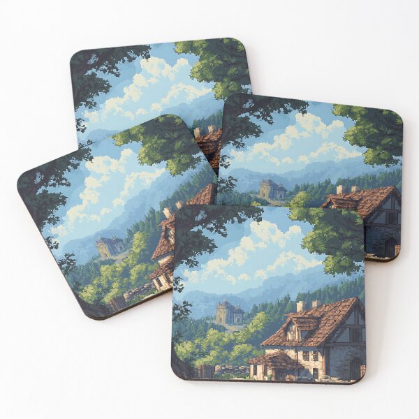 Item preview, Medieval Pixel Art: 8-bit Fantasy Background designed and sold by bapupa.