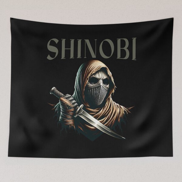 Item preview, Shinobi - cool ninja design designed and sold by ReneMM.