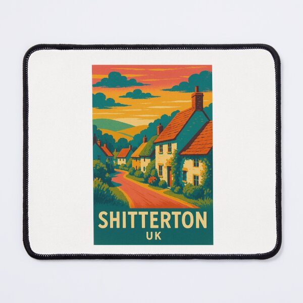 Item preview, Shitterton Dorset England Traditional English Village with Scenic Hills designed and sold by Places On Earth.