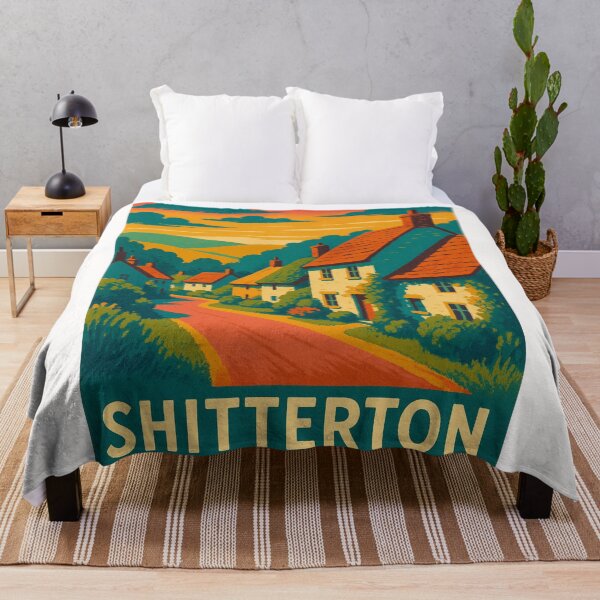 Item preview, Shitterton Dorset England Traditional English Village with Scenic Hills designed and sold by Places On Earth.