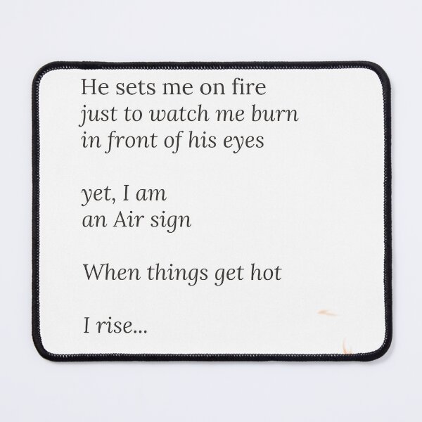 Item preview, Rise up Fire designed and sold by Saturnsomething.