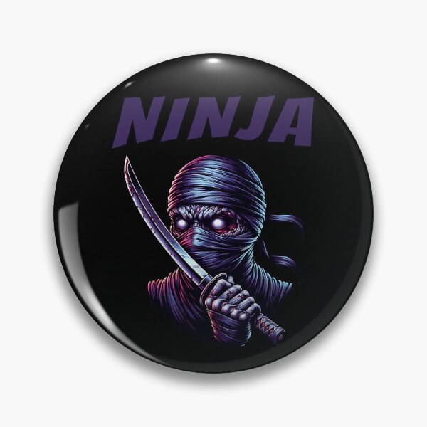Item preview, Scary Ninja - cool ninja design designed and sold by ReneMM.