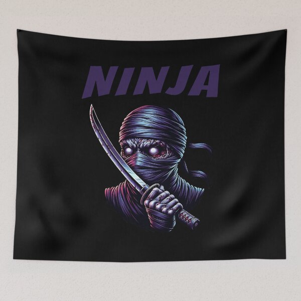 Item preview, Scary Ninja - cool ninja design designed and sold by ReneMM.
