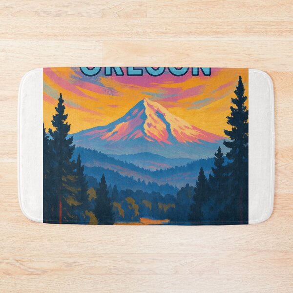Item preview, Boring Oregon Mount Hood Sunset Landscape in Pacific Northwest USA designed and sold by Places On Earth.