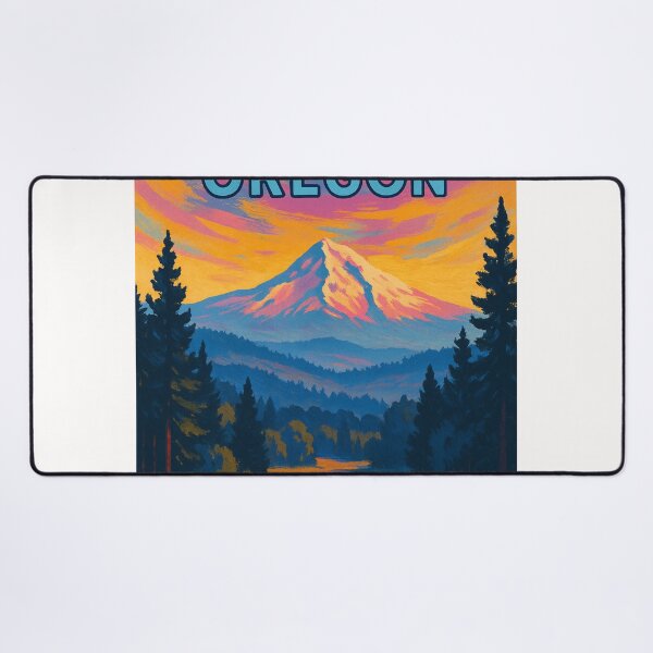 Item preview, Boring Oregon Mount Hood Sunset Landscape in Pacific Northwest USA designed and sold by Places On Earth.