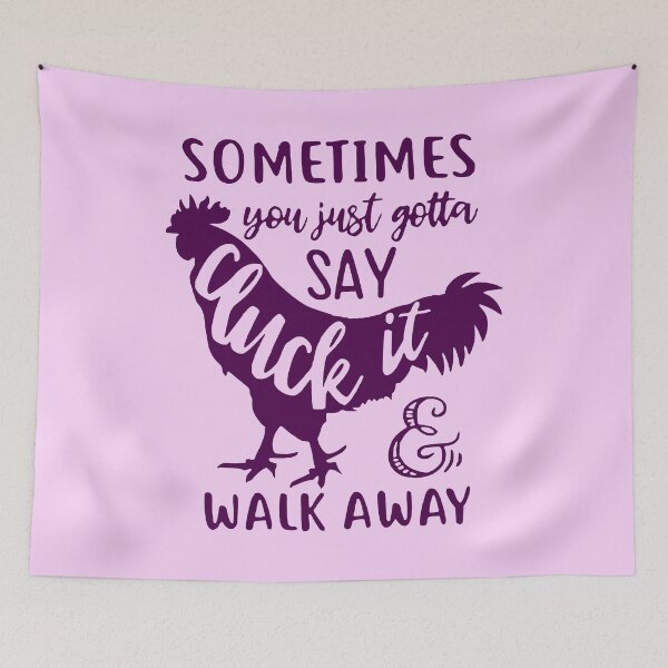 Item preview, Cluck it and walk away designed and sold by tqueen.