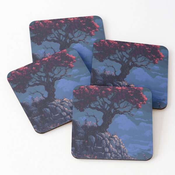 Item preview, Dark Fantasy Pixel Art: Retro Gothic Landscape designed and sold by bapupa.