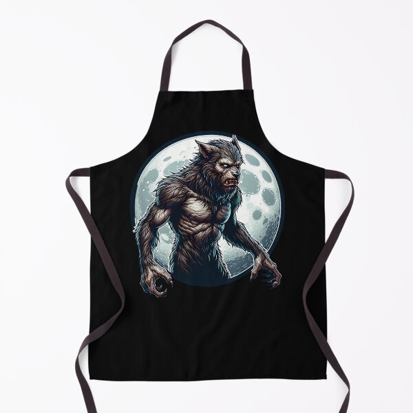 Item preview, Werewolf in the full moon cool horror design designed and sold by ReneMM.