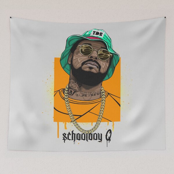 Item preview, SchoolboyQ designed and sold by BOKKABOOM.