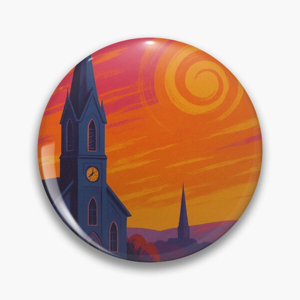Item preview, Frankenstein Missouri Church Sunset Scene in Osage County USA designed and sold by Places On Earth.